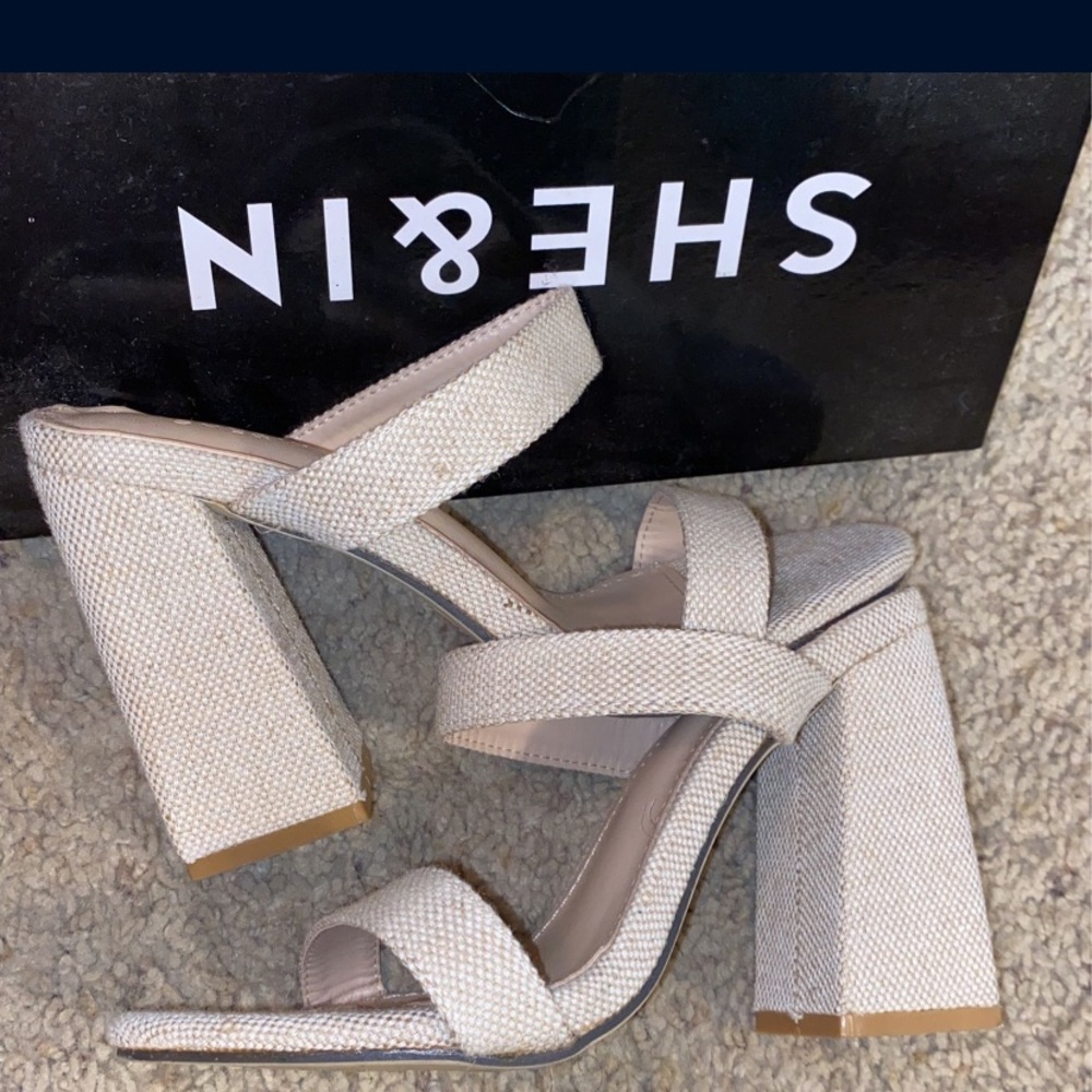 Shein beige heels